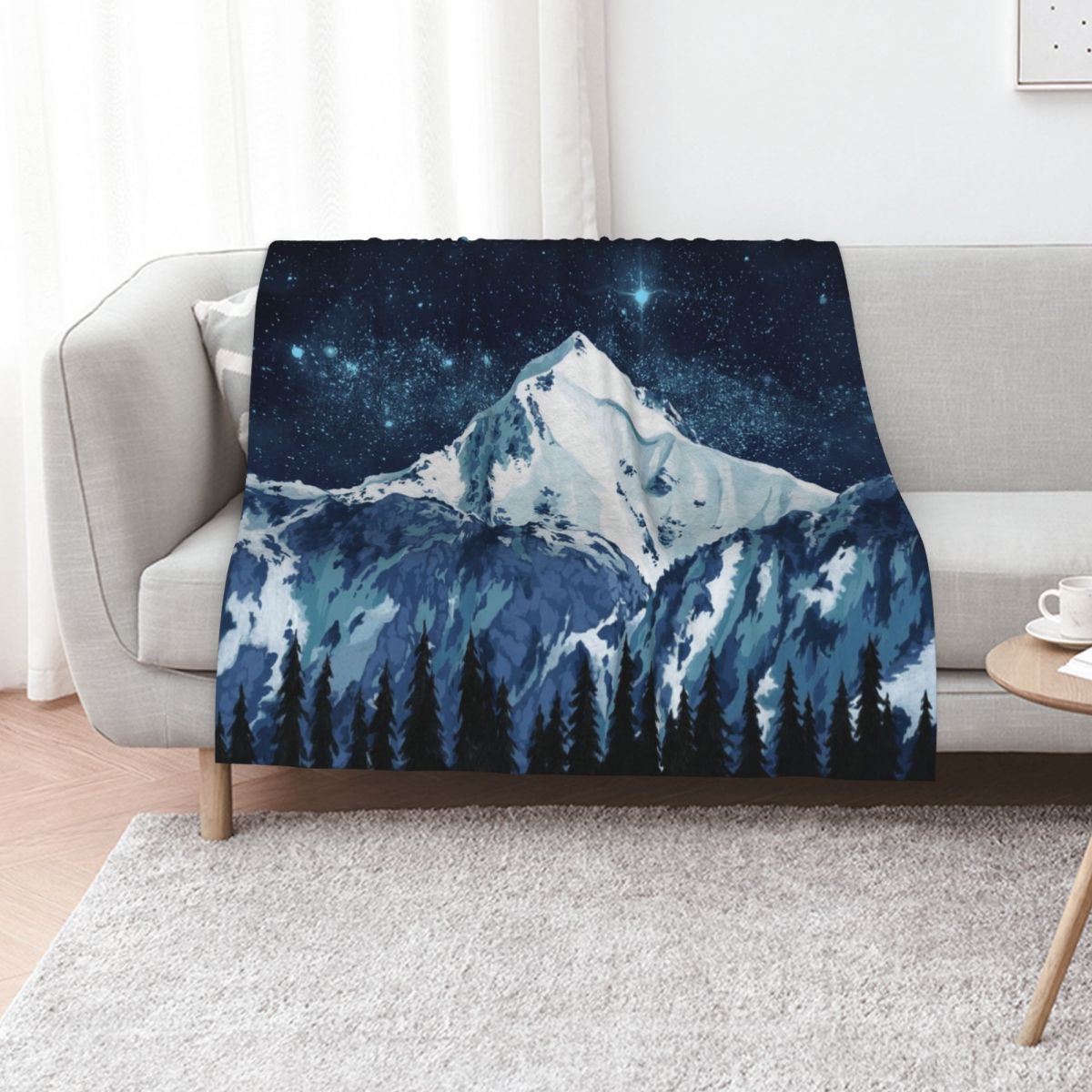 Custom Night Sky - Couverture jetable Alaska Night Sky 1,