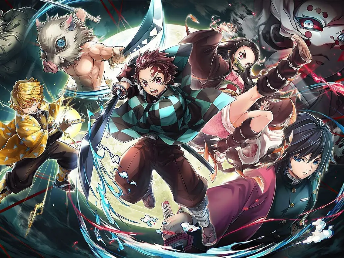 Peinture à strass Demon Slayer - Photo Mosaic Print avis et prix