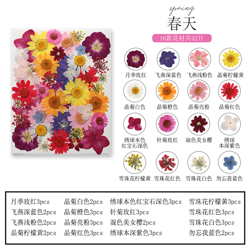 Marque-page en résine avec fle - Dried Flower Bookmark avis et prix