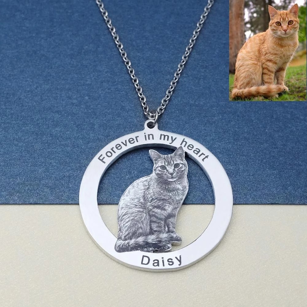 Collier personnalisé avec phot - Pet Portrait Custom avis et prix