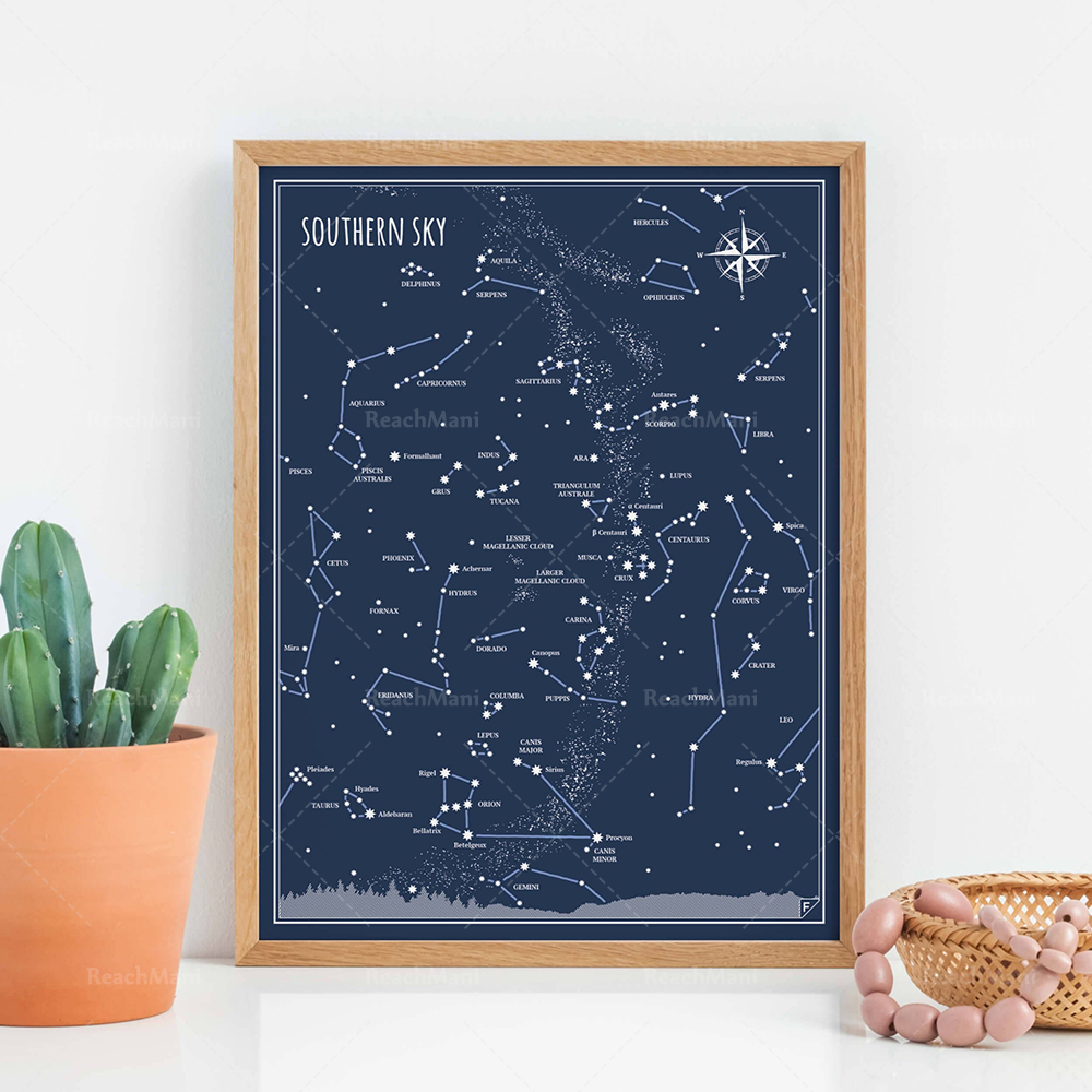 Impressions d'astronautes peti - Custom Star Map avis et prix