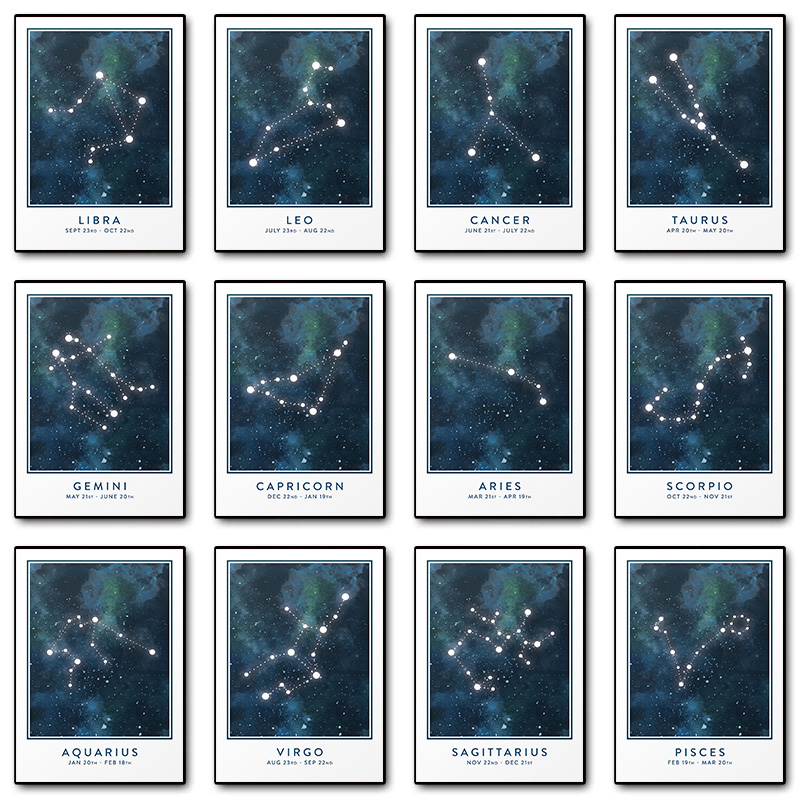 Affiche murale avec signe d'ét - Custom Star Map avis et prix