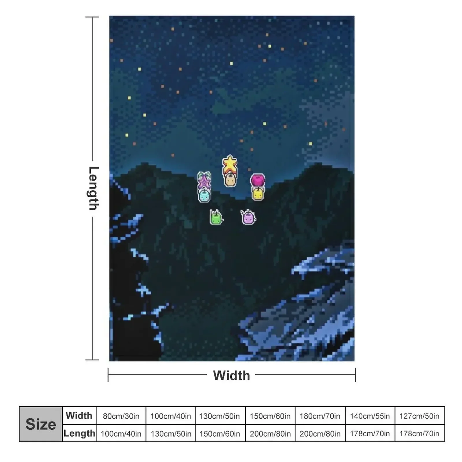 Couverture Junimos ciel noctur - Custom Night Sky avis et prix