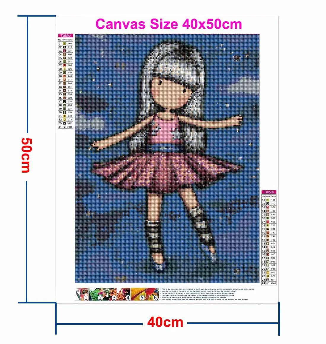 Kit de peinture de diamant de  - Photo Mosaic Print avis et prix