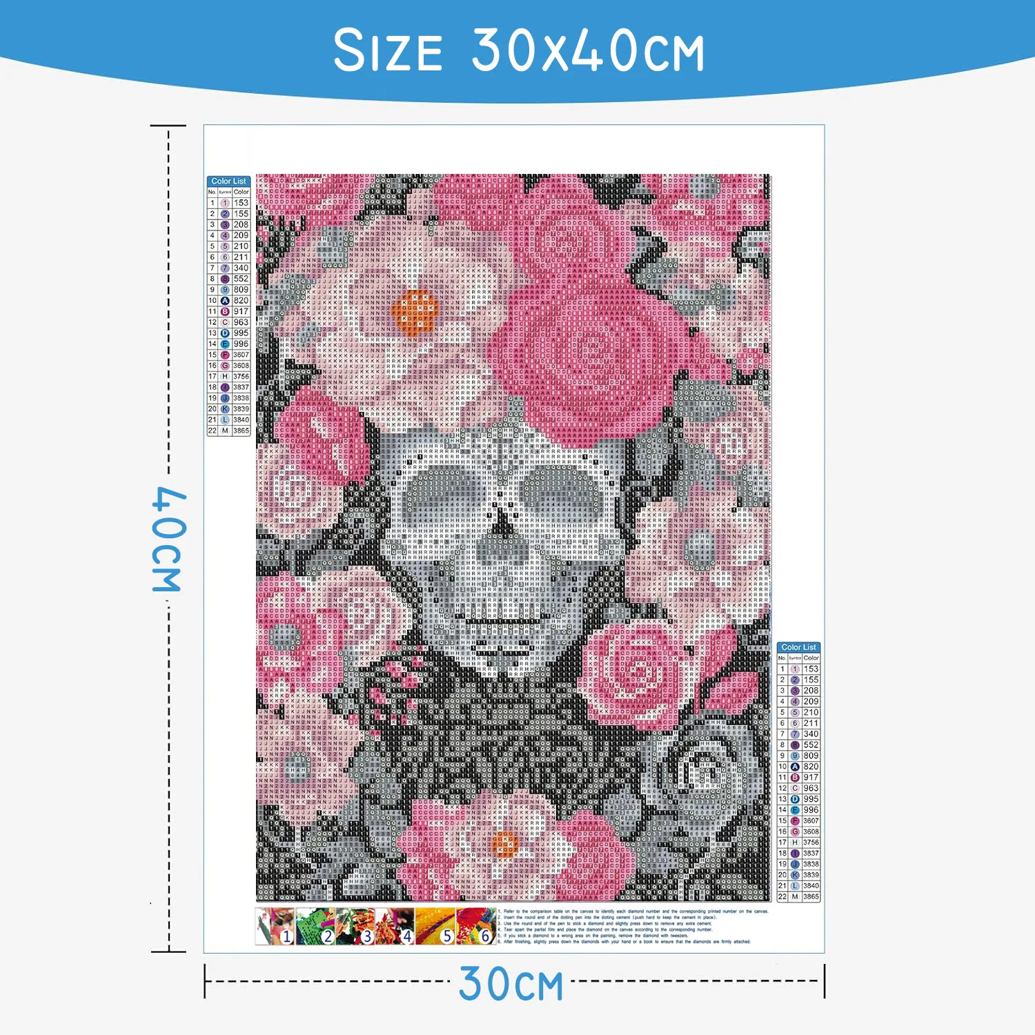 Kit de peinture de diamant de  - Photo Mosaic Print avis et prix